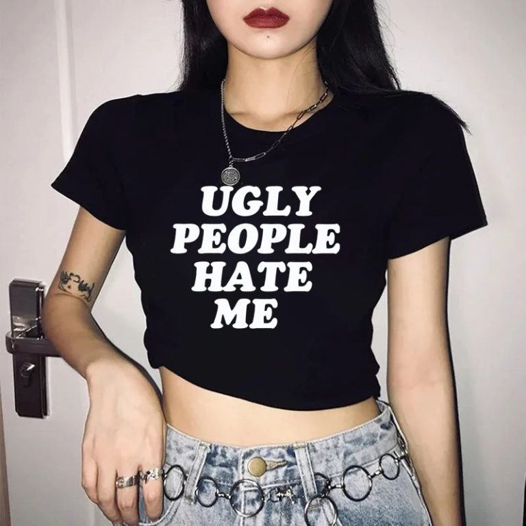 Purple Smiley Print Collared Tee