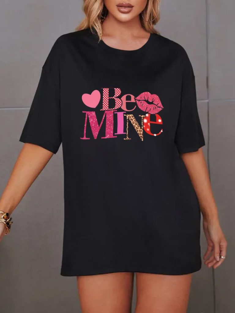 Pink Cotton Short Sleeve Tee