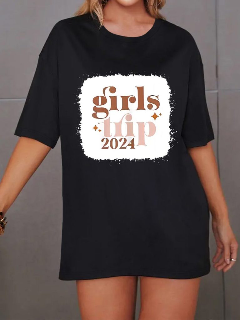 Orange Polka Dot Tee
