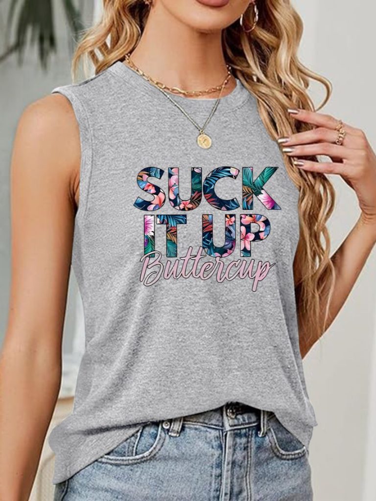 White Rainbow Print V-Neck Tee