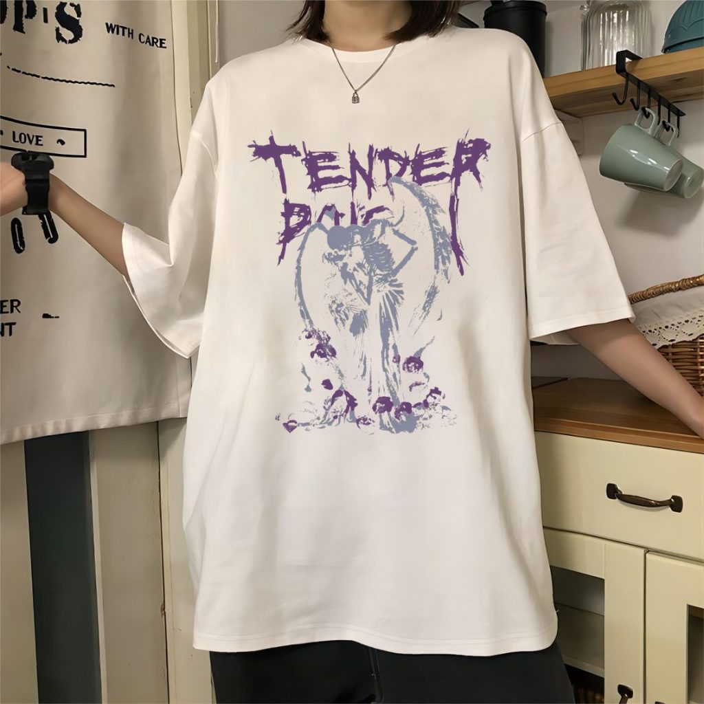 Purple Tie Dye Tee