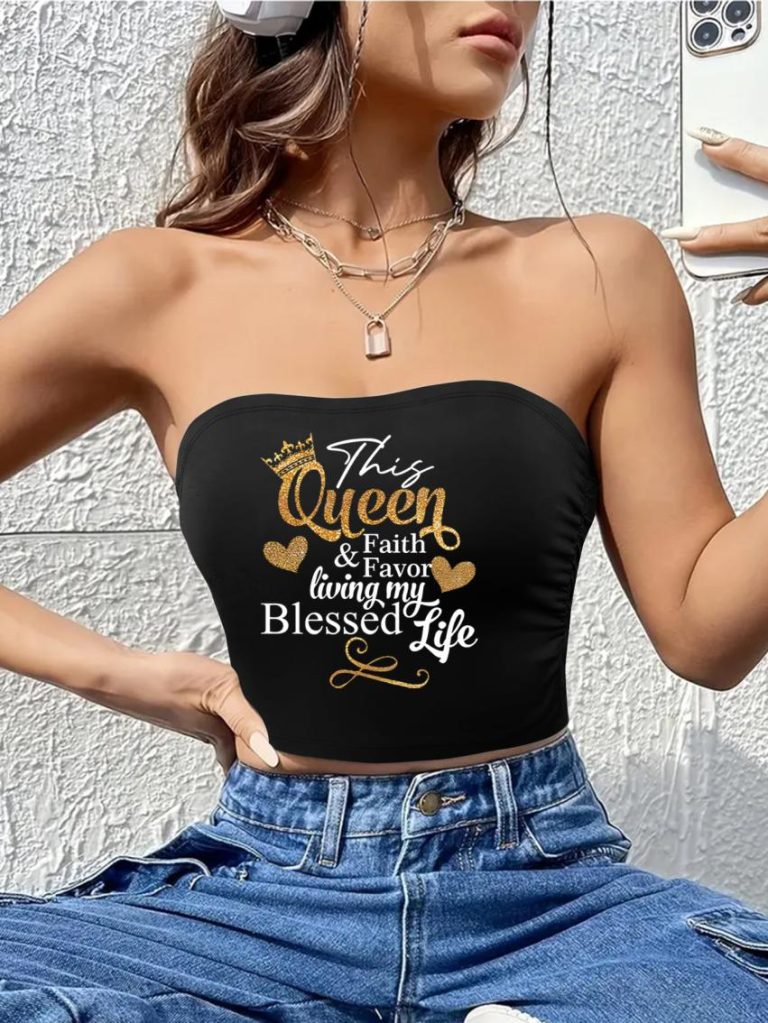 Yellow Heart Print Tee