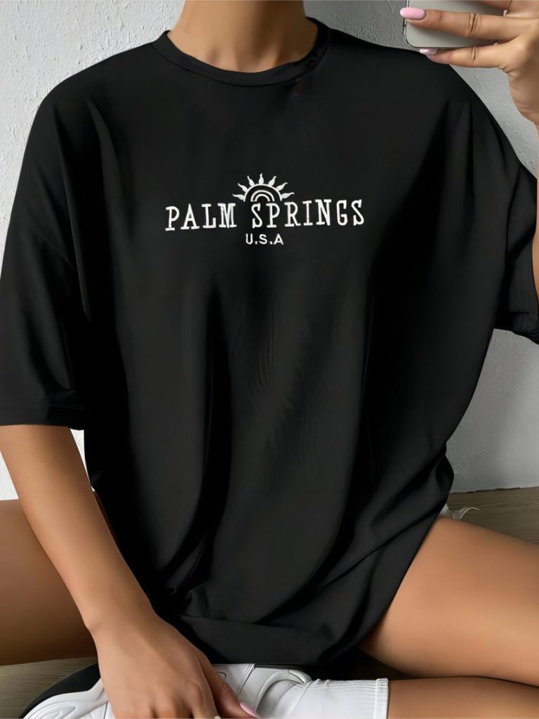 Black Striped Long Sleeve Tee