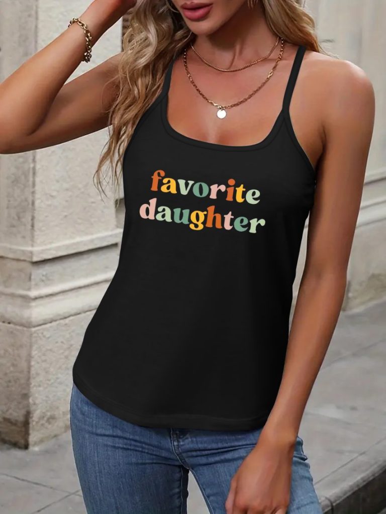Black Rainbow Print V-Neck Top