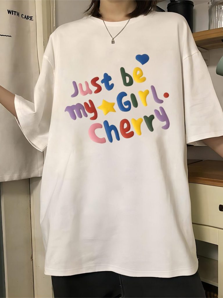 Multicolor Smiley Print Tee