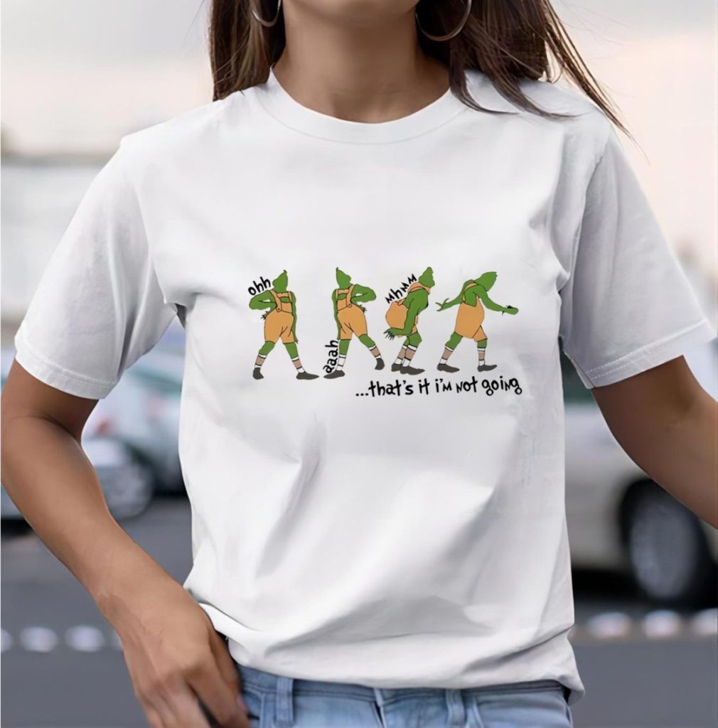 Green Music Print Crew Tee