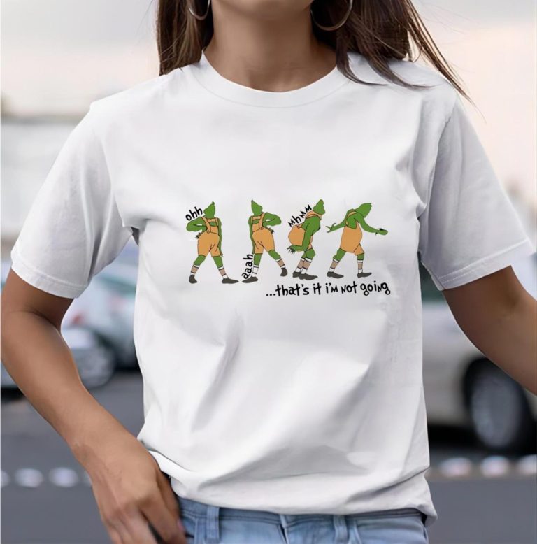 Green Music Print Crew Tee