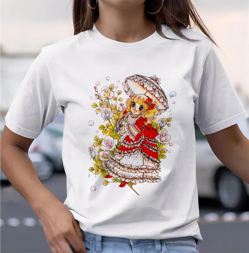 Multicolor Abstract Print Crew Tee