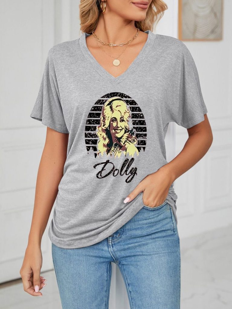 Yellow Portrait Print Tee