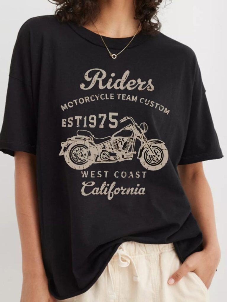 Brown Leopard Print Crew Tee