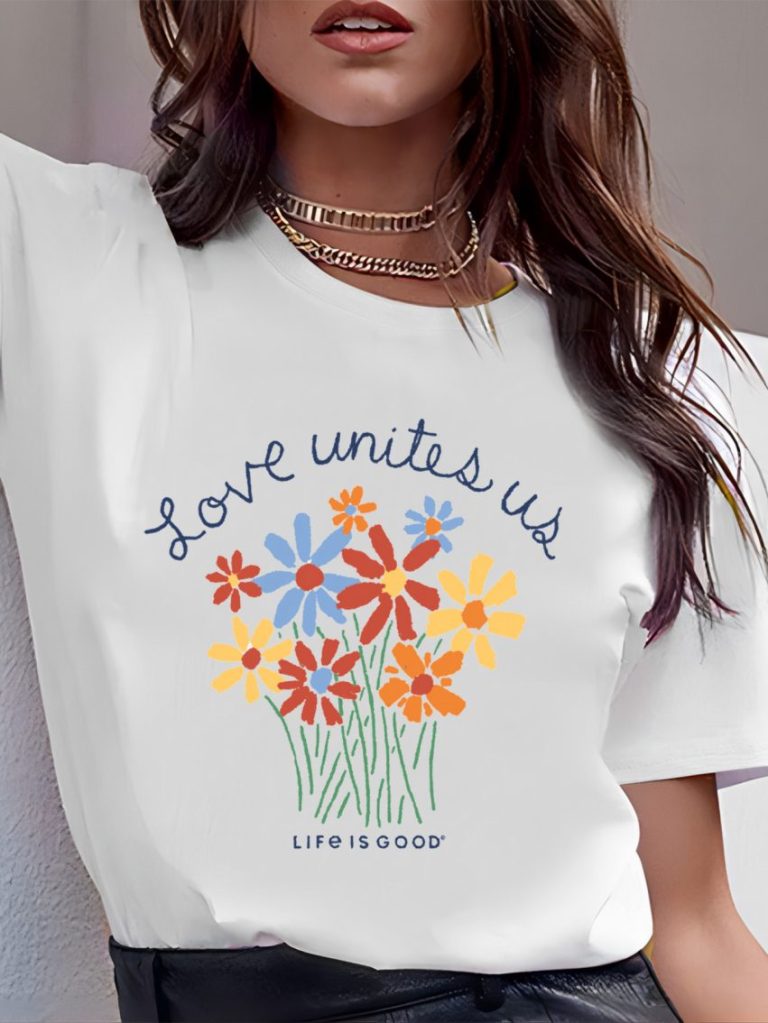 White Floral Print Off-Shoulder Top