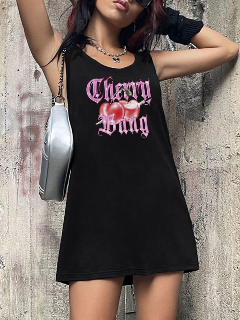 Heart Print Short Sleeve Top