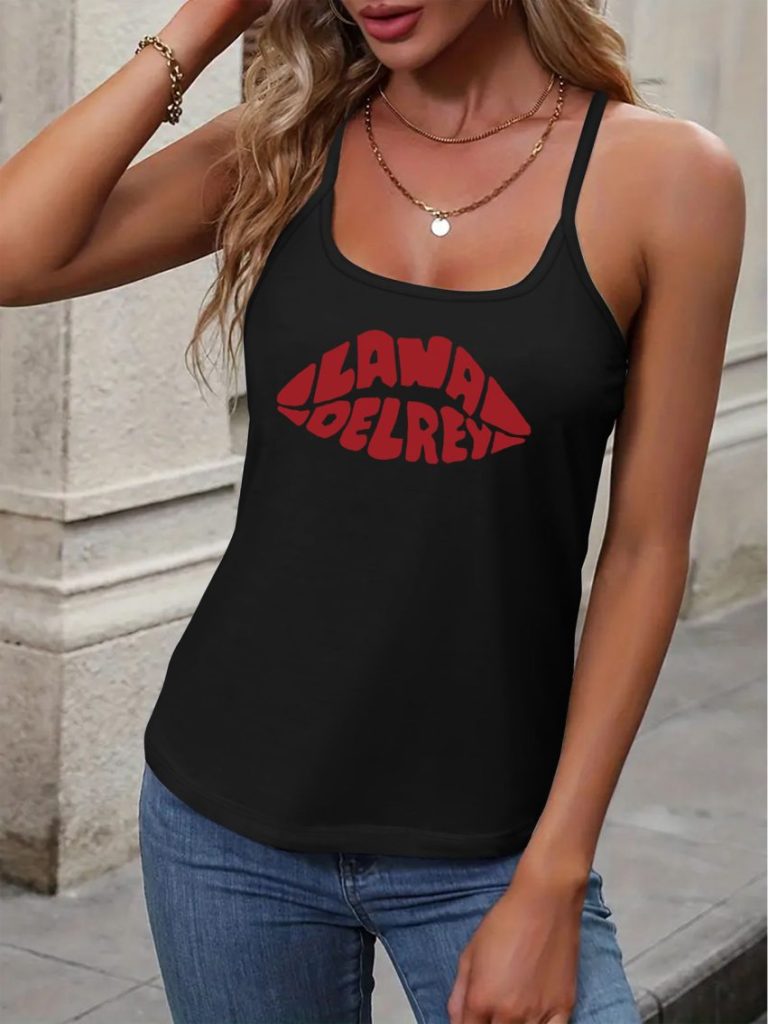 Red Leopard Print Tee