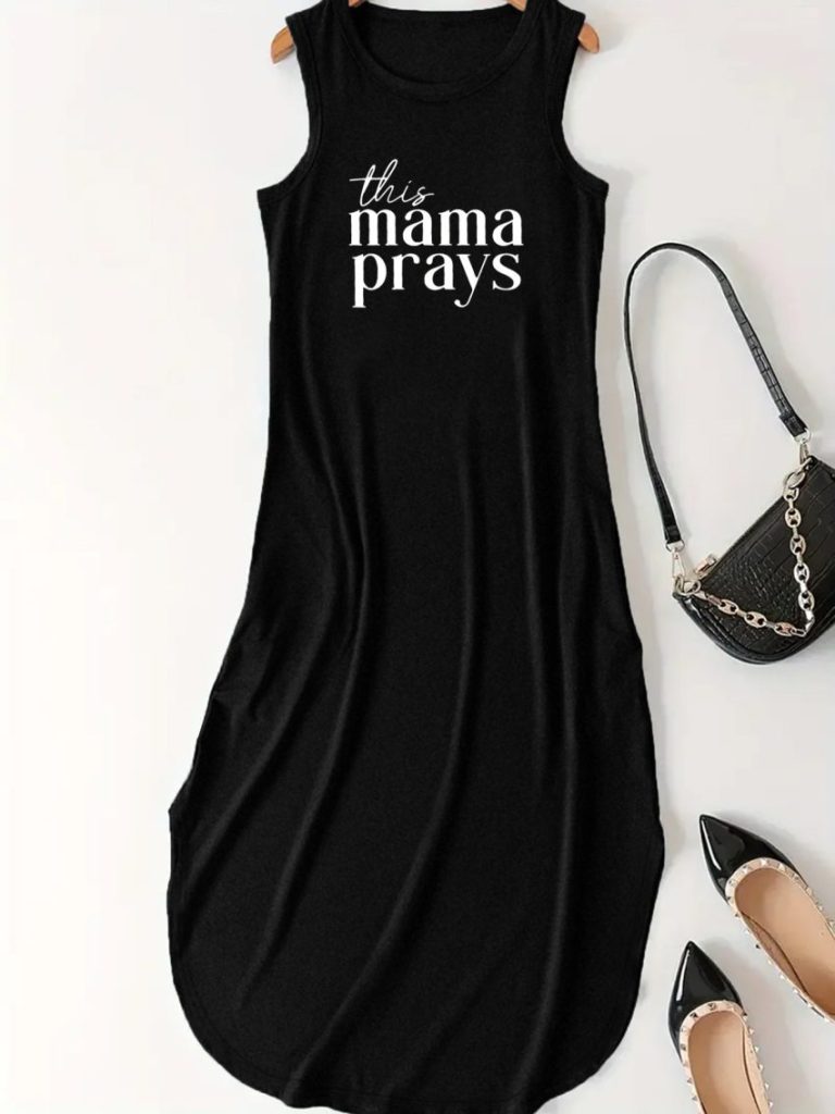 Black Animal Print Sleeveless Top