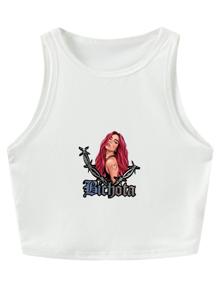 Star Print 3-4 Sleeve Top