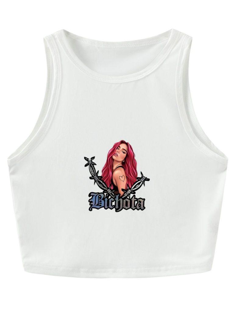 Star Print 3-4 Sleeve Top