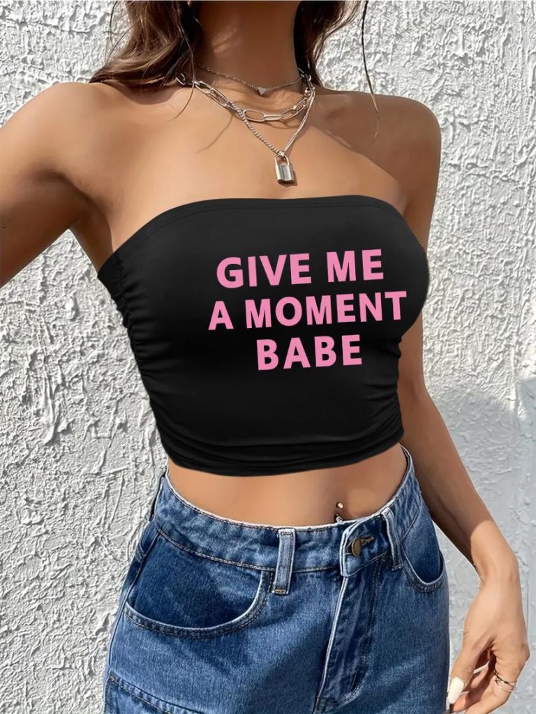 Pink Heart Print Top