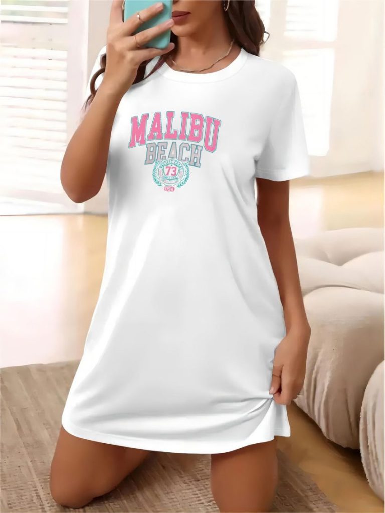 Pink Rainbow Print Tee
