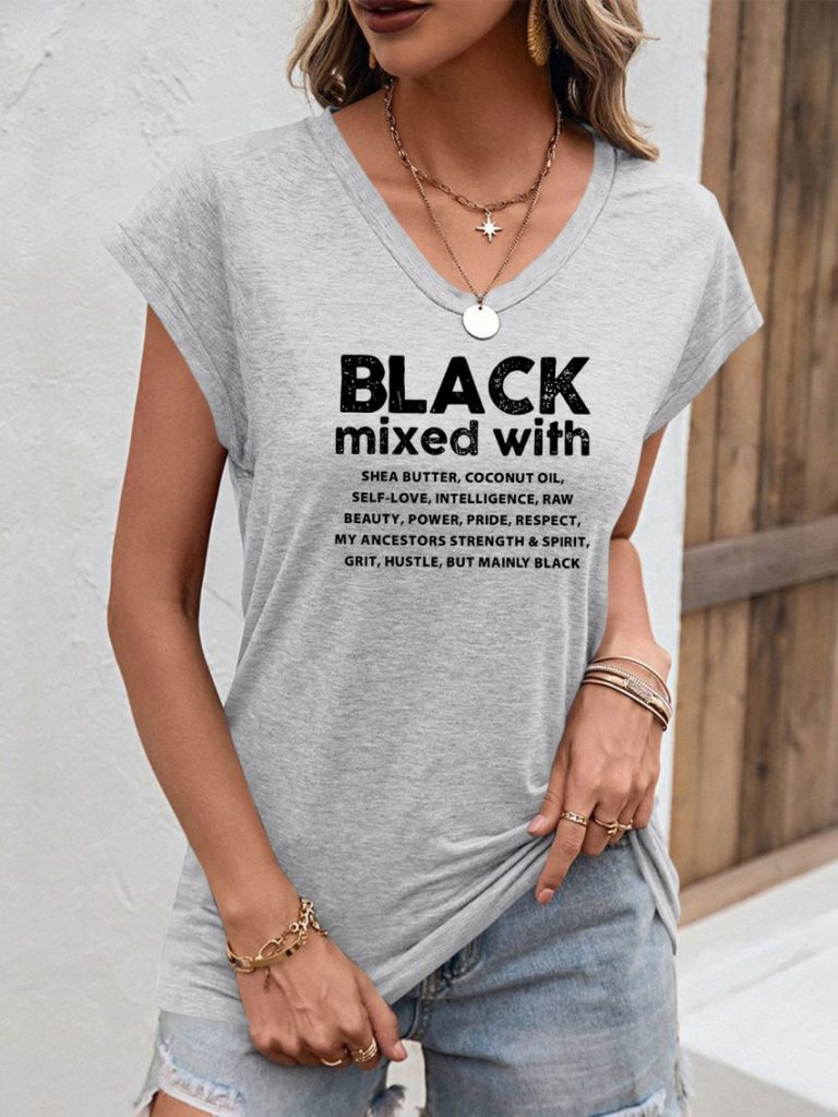 Gray Cotton Halter Tee