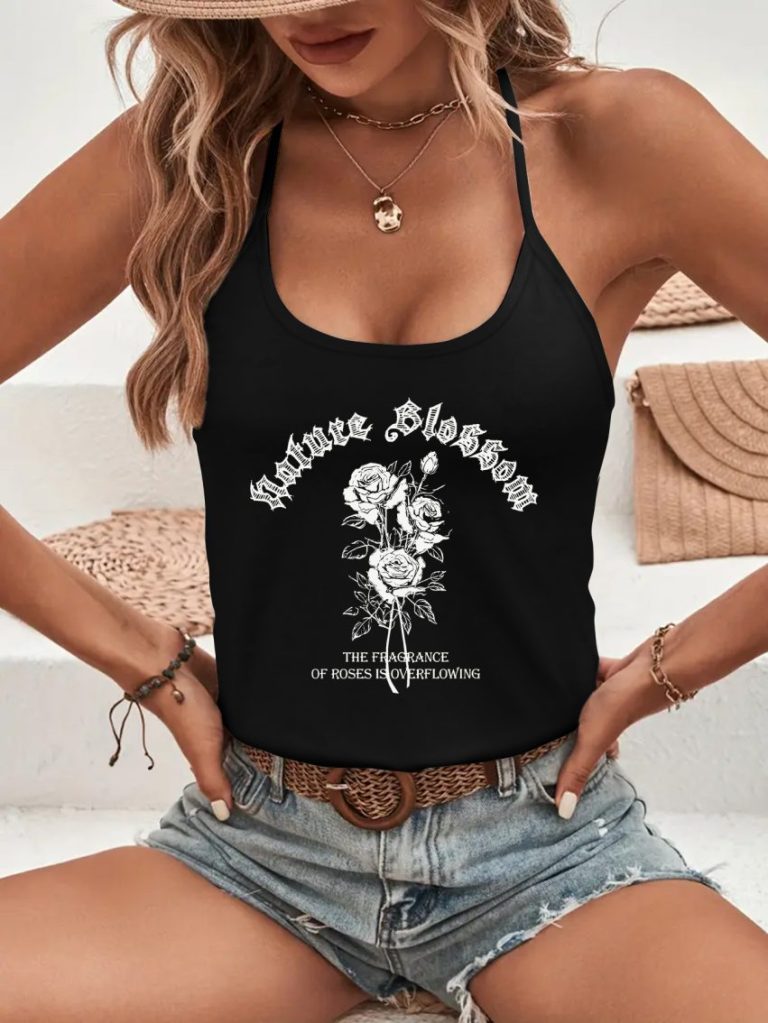 White Skull Print Off-Shoulder Top
