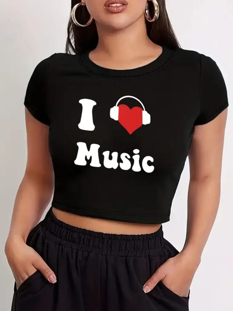 Abstract Print Short Sleeve Tee