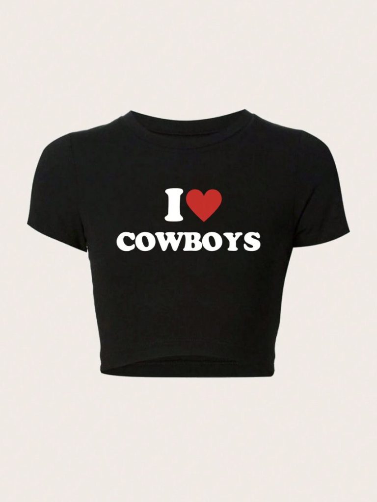 Heart Print Halter Tee