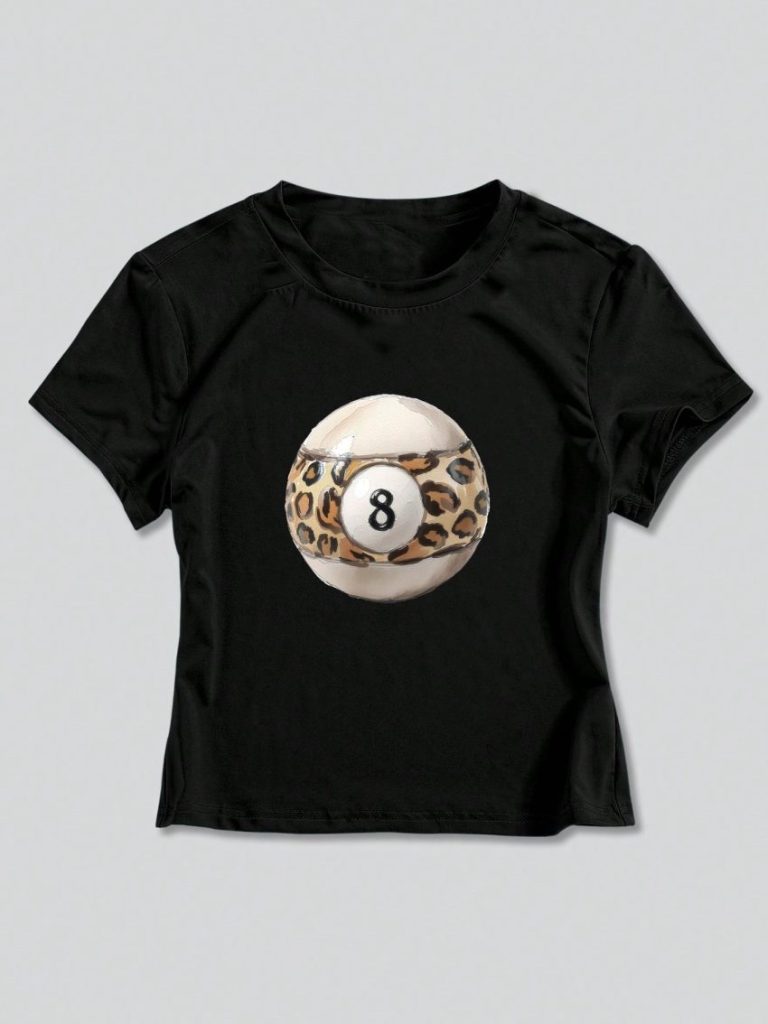 Leopard Print Off-Shoulder Top