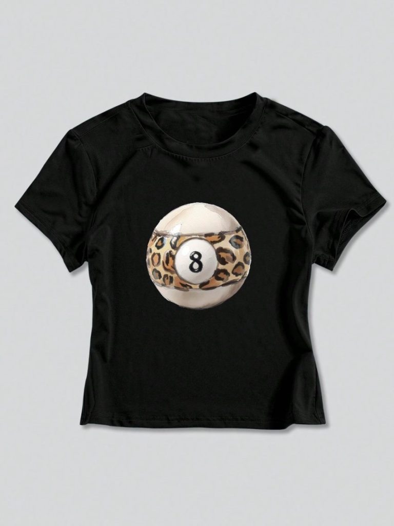 Leopard Print Off-Shoulder Top