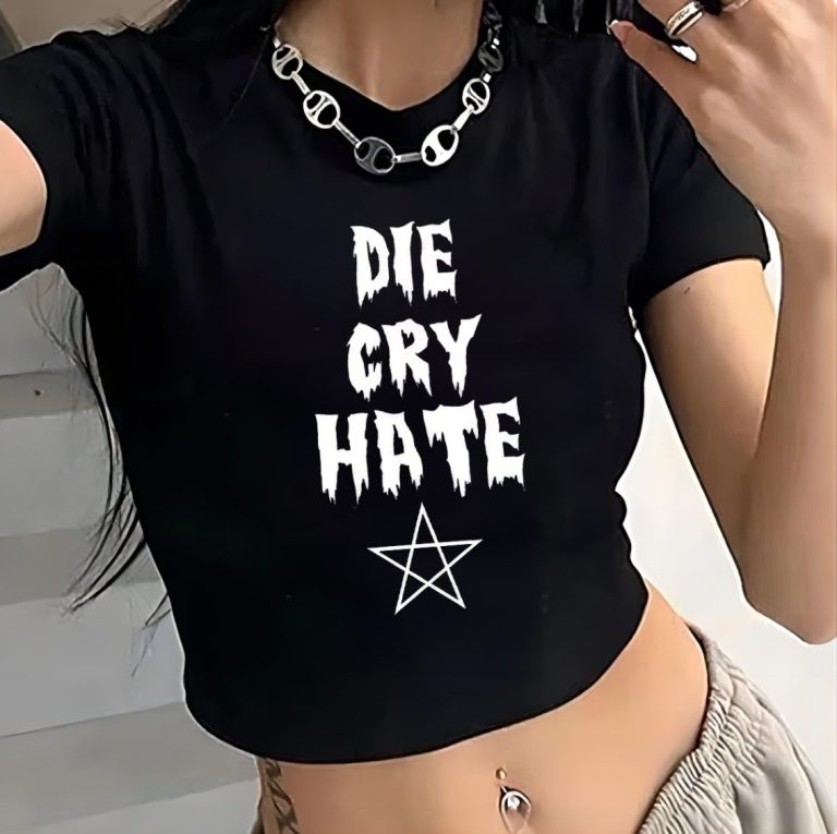 Star Print Off-Shoulder Top