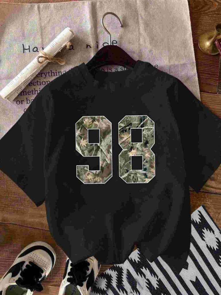 Camo Print Long Sleeve Tee