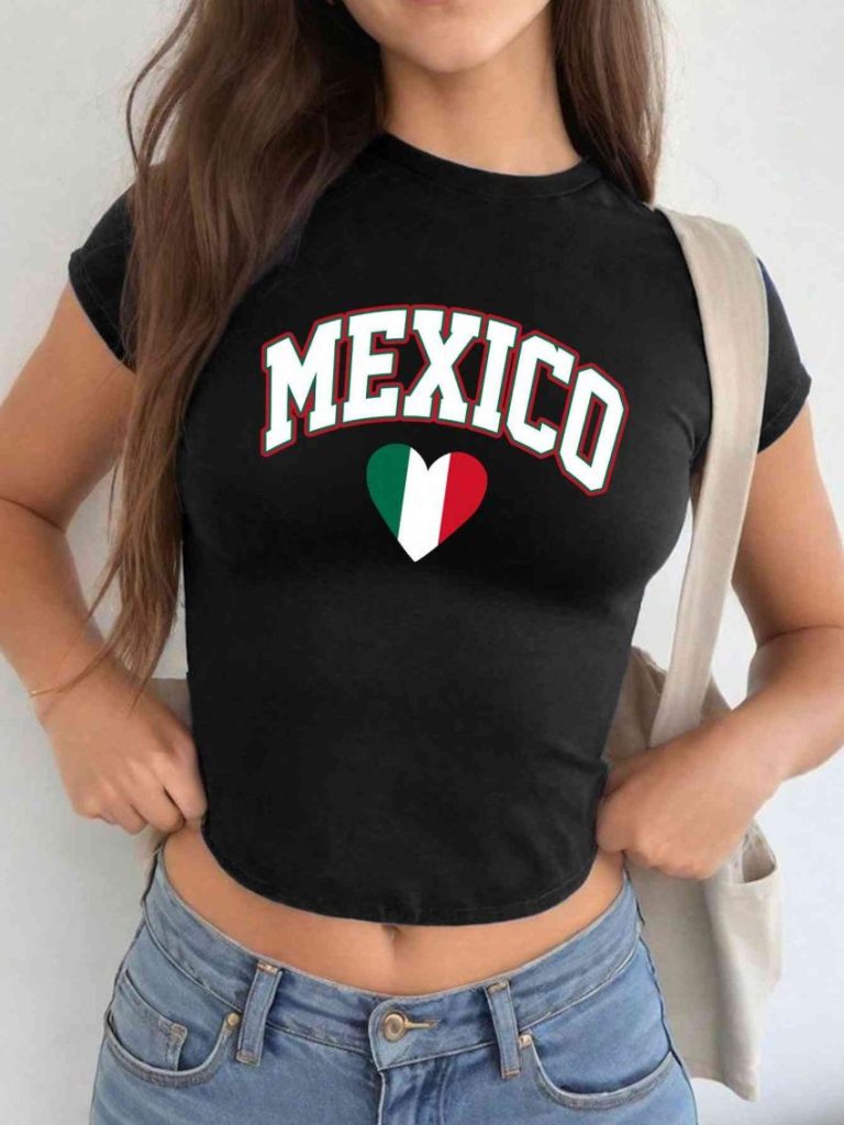 Mexico Flag Cotton Crop