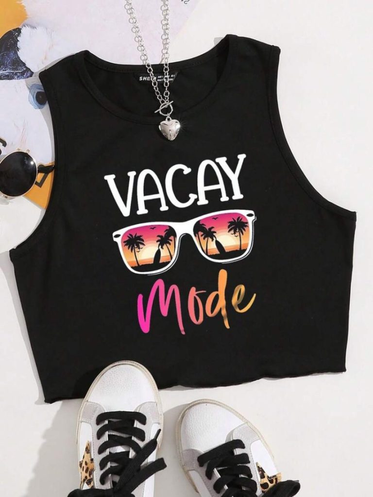 Vacay Mode Graphic Tank