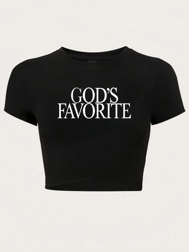 Gods Favorite Crop Tee