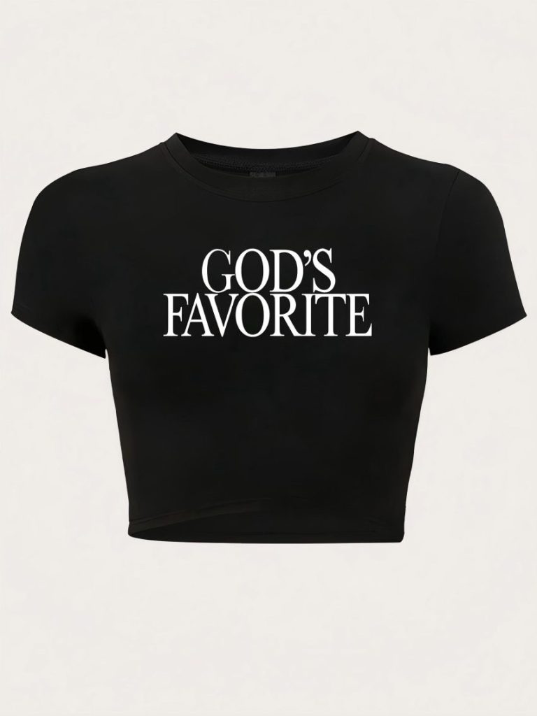 Gods Favorite Crop Tee