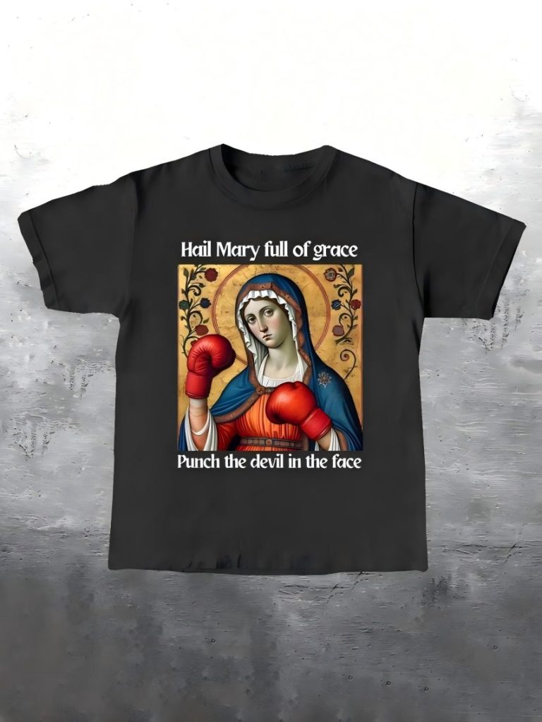 Vintage Boxer Mary Graphic Tee