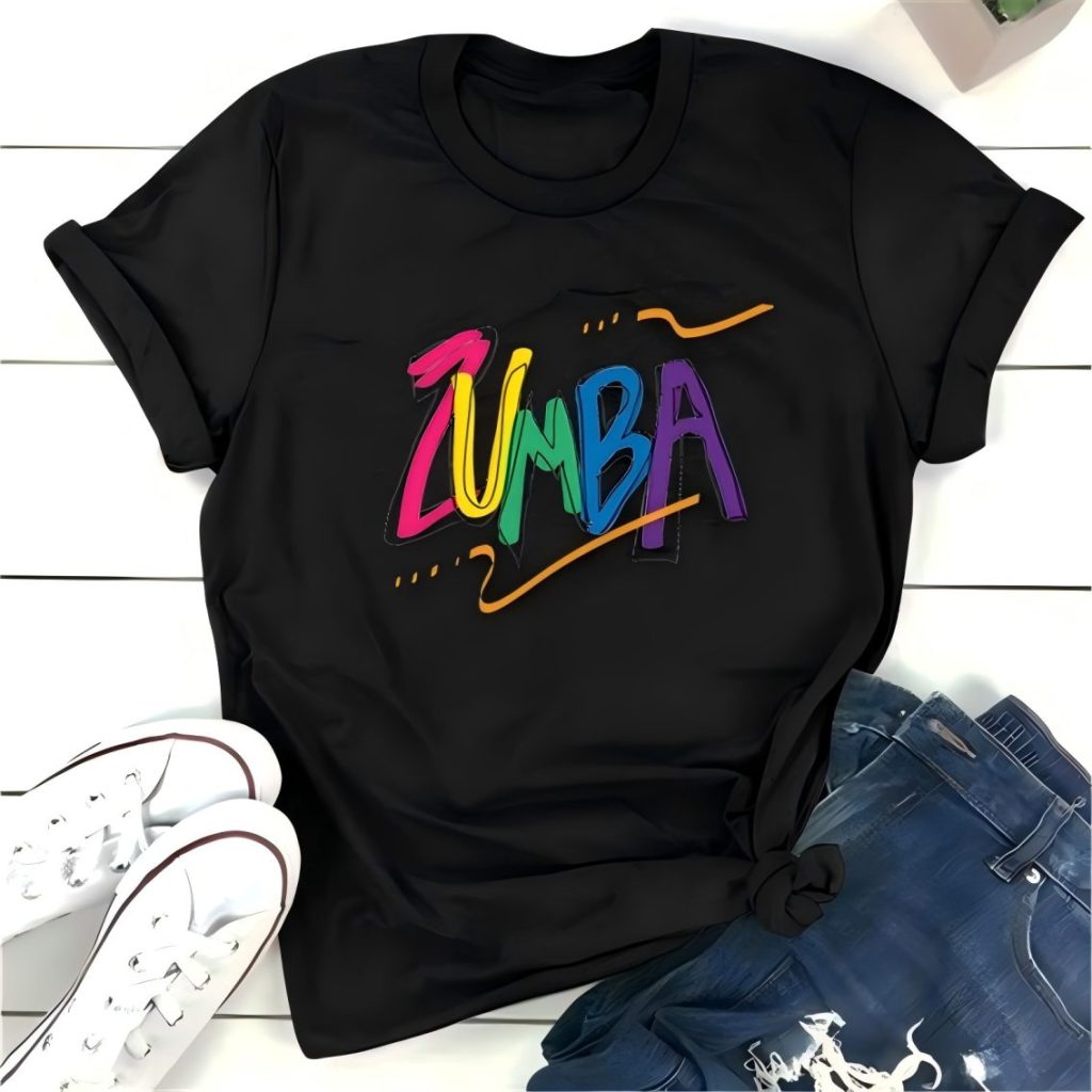 Zumba Letter Print Tee