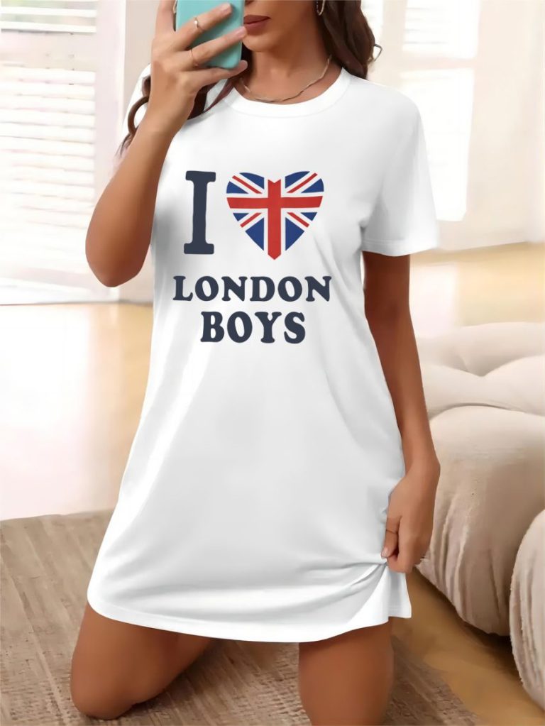 Flag Print Hooded Tee