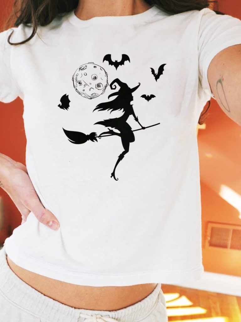 Skull Print Short Sleeve Tee