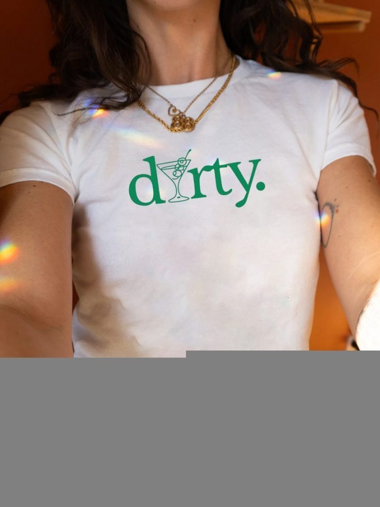 Green Smiley Print Halter Tee