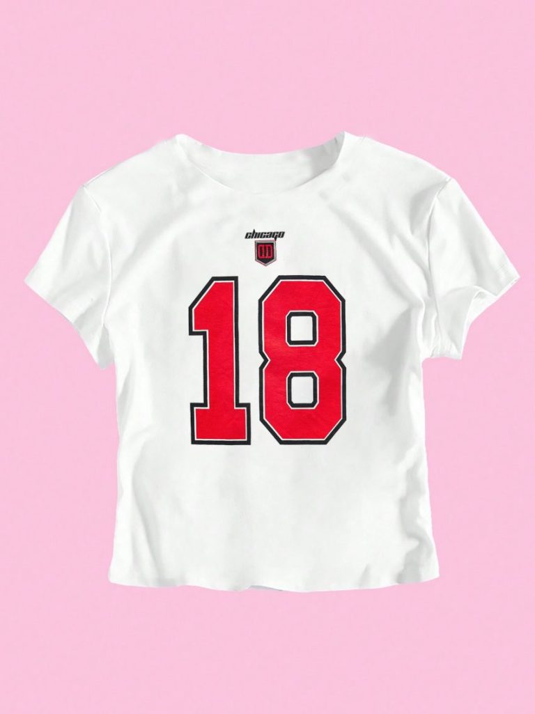 Red Star Print Tee