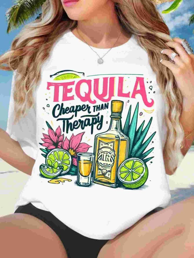 Tequila Graphic Cotton Tee