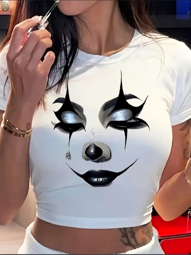Mexico Graphic Crop Tee