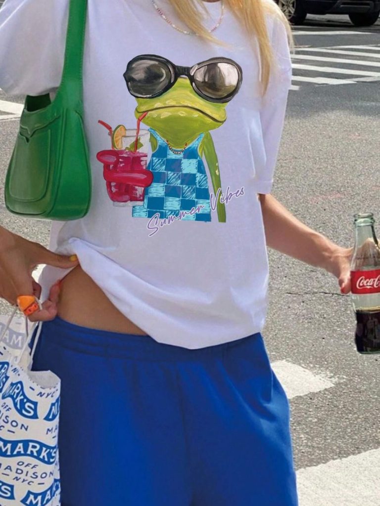 Frog Summer Graphic Tee