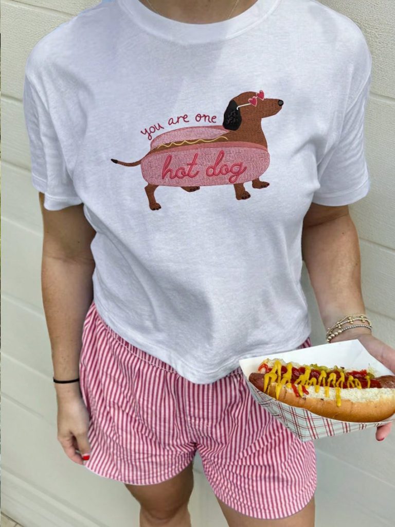 Hot Dog Graphic Tee