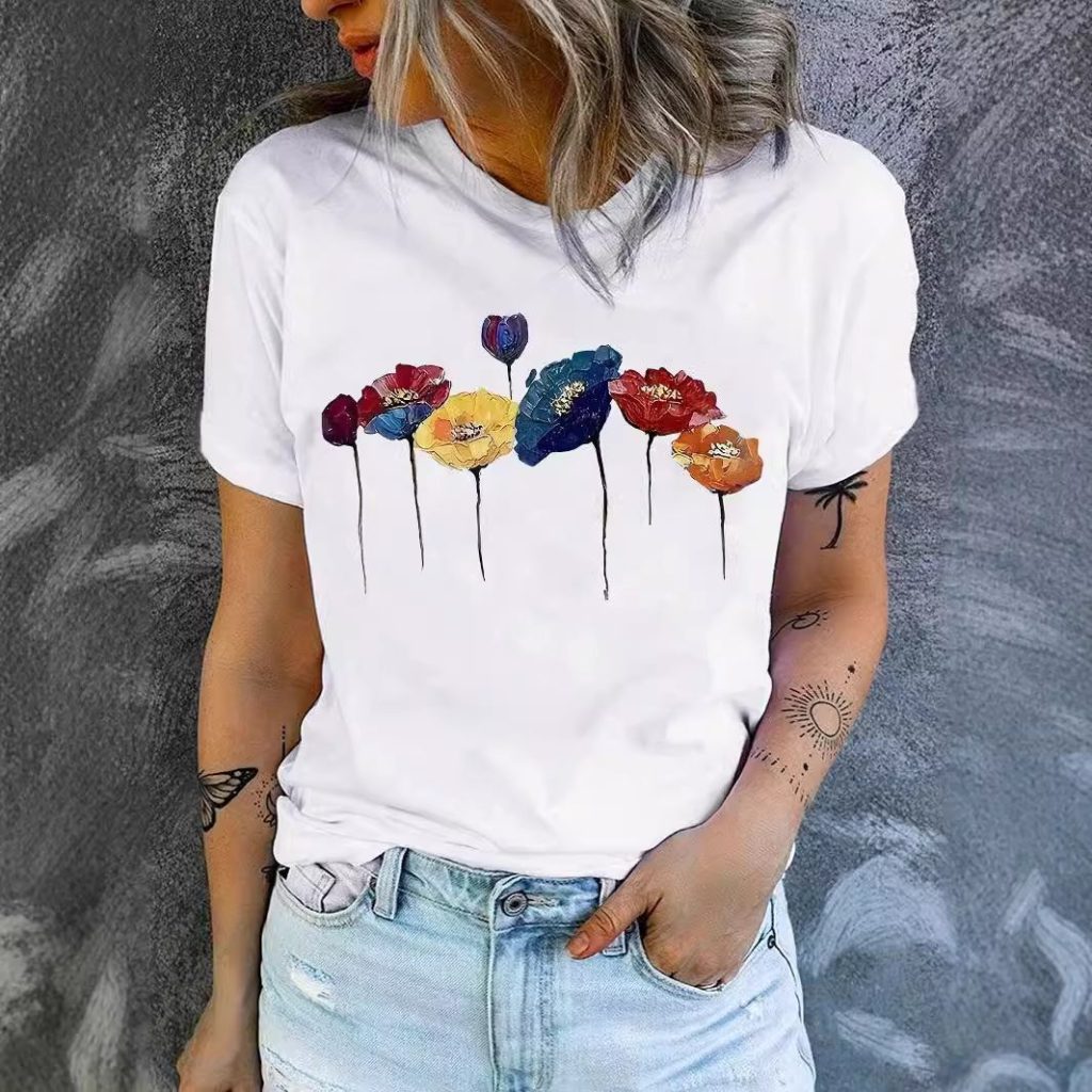 Jesus Collage White Tee