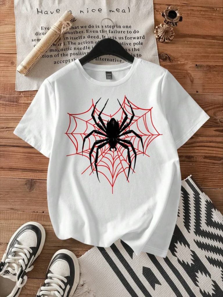 Spider Web Graphic Tee