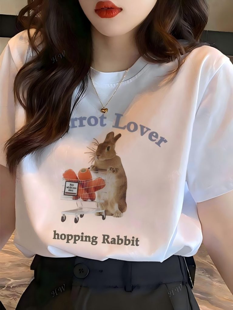 Rabbit Carrot Graphic Tee