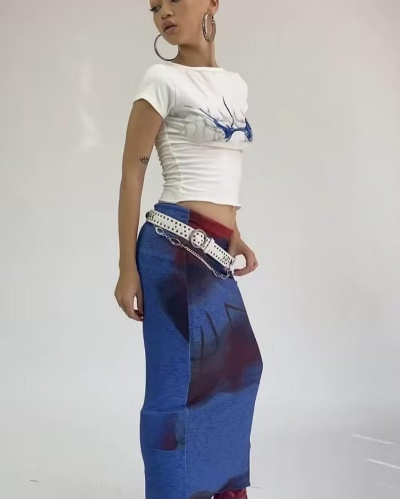 White Fitted Crop Top
