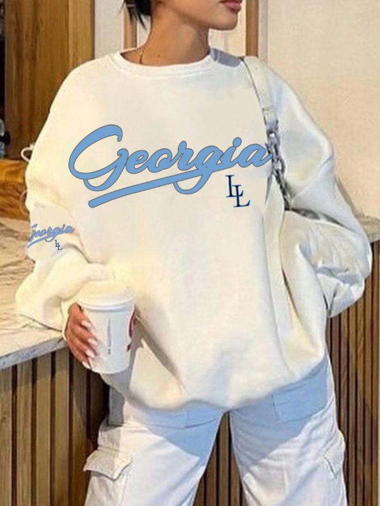 Vintage Script Graphic Sweatshirt